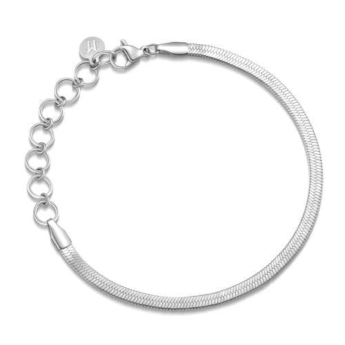 Mono Pebble Gold Bracelets Set with Cubic Zirconia