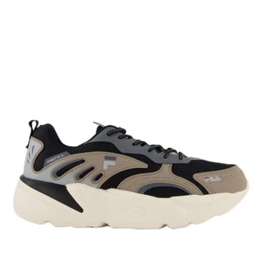 Tenis Fila Street Fit 2 Masculino,Preto/Cinza/Vermelho,39