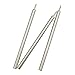 ZOEKIM 3Pcs Decapping Pin Upgrade for Lee 90783/90292 Universal Decap Die Tactical Hunting Handgun Accessories Silver