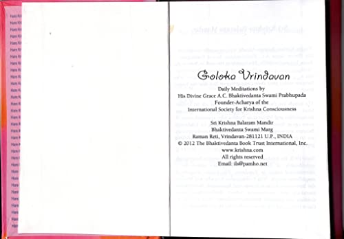 Image of Radha Krishna Spiritual Diary 2026 From Vrindavan || Journal (Hare Krishna)