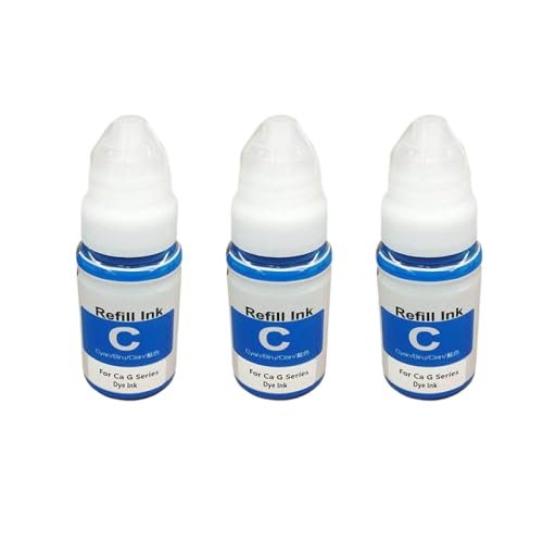 Encre compatible GI890 GI990 cyan pour résoudre les problèmes de lignes blanches sur G4400