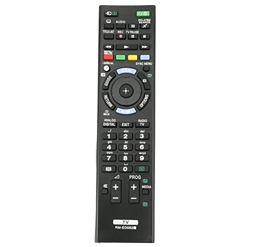 VINABTY Replacement Remote Control Fit for Sony TV KDL-47W802A KDL-55W802A KDL-65S995A KDL-55W905A KD-55X9005A KD-65X9005A KDL-40W905A KDL-42W805A KDL-42W807A KDL-46W905A RM-ED052