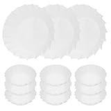 BESPORTBLE Papel para Hornear sin Pliegues para Repostería Vasca 50 Unidades de 6 Pulgadas Papel Antiadherente Resistente al Aceite Adecuado para Bizcochos y Pasteles Uso Horno y