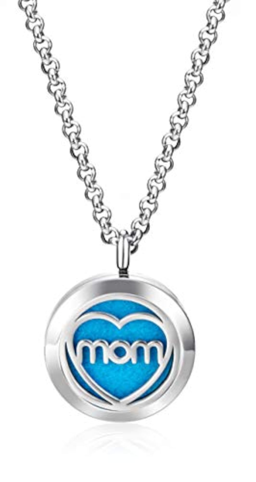 MOM Essential Diffuser Necklace Set, Aromatherapy Gift