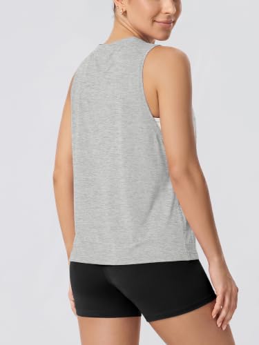 Image of ODODOS 3-Pack Loose Tank Tops for Women Sleeveless Gym Athletic Workout Tops Yoga Shirts