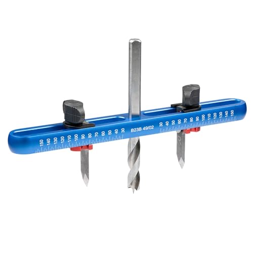 ENT 94000 Kreisschneider Ø 30–150 mm – Verstellbarer Lochbohrer für Holz, MDF & Spanplatten | Präzise Kreisausschnitte & Kreisscheiben | HW-Klingen, höhenverstellbarer Bohrer, 8 mm Schaft