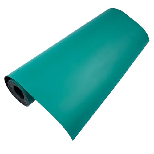 Image of 23.6 inch x 118 inch ESD Anti-Static Mat Roll 0.08 inch Thick ESD Soldering Mat Large High Temperature Workbench Mat Anti Static Desktop Mat Green