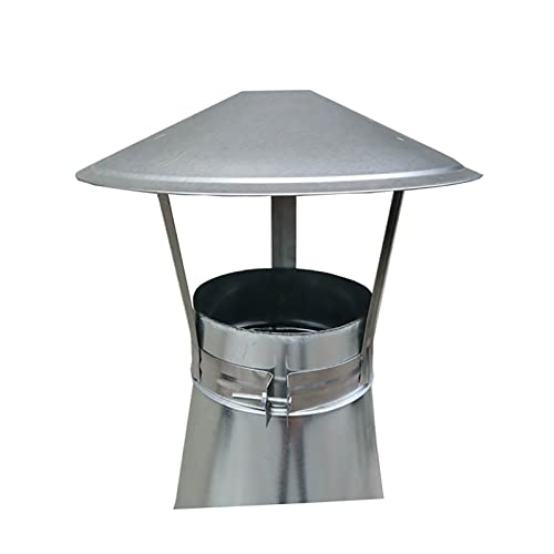Acier inoxydable 304 pour ce chapeau de cheminée durable et robuste