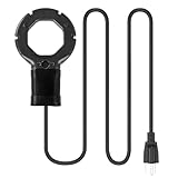 Deptok 500w Cast Aluminum De-Icer, Submersible Bird Bath Heater, Tank Heater for Livestock, Poultry, Birds, Cows, Horses, Wildlife Winter Drinking Water with 9.35 Ft Cord Chicken Water Heater