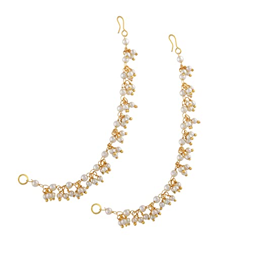 See full amazon price history chart for sanjog Earrings for Women Girls Brass Metal Traditional Golden Color & White Pearl (Style 4) Jewellery sanjog Earrings for Women Girls Brass Metal Traditional Golden Color & White Pearl (Style 4) Jewellery (B08Q7WYNVB) Amazon Price History, Amazon Price Tracker