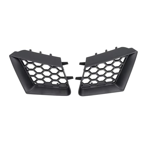 Parrilla de parachoques delantero negro mate para Seat Ibiza y Cordoba 2002-2009, 2 uds