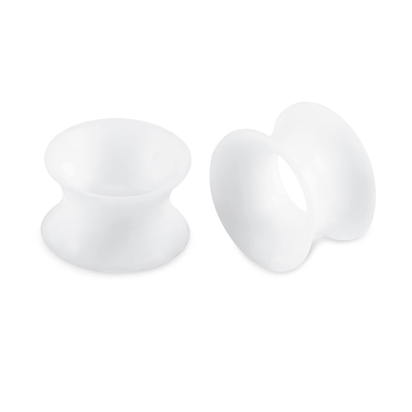 Wycian Dilatador Oreja, Pendientes Dilataciones Orejas Aro 2PCS Silicona Expansor Oreja para Hombres Mujeres