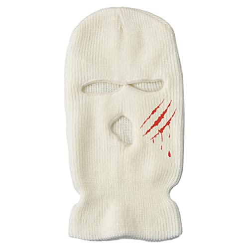 Balaclava con 3 Agujeros Tejida para Esquí Cubrecara Invierno Máscara de Cuello Calentador para Ciclismo y Correr para Hombres Mujeres miniatura 1