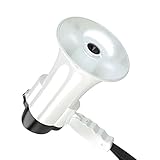 esmen Handheld Portable Megaphone Speaker Loudspeaker Adjustable Vol Control Portable Foldable Handheld...