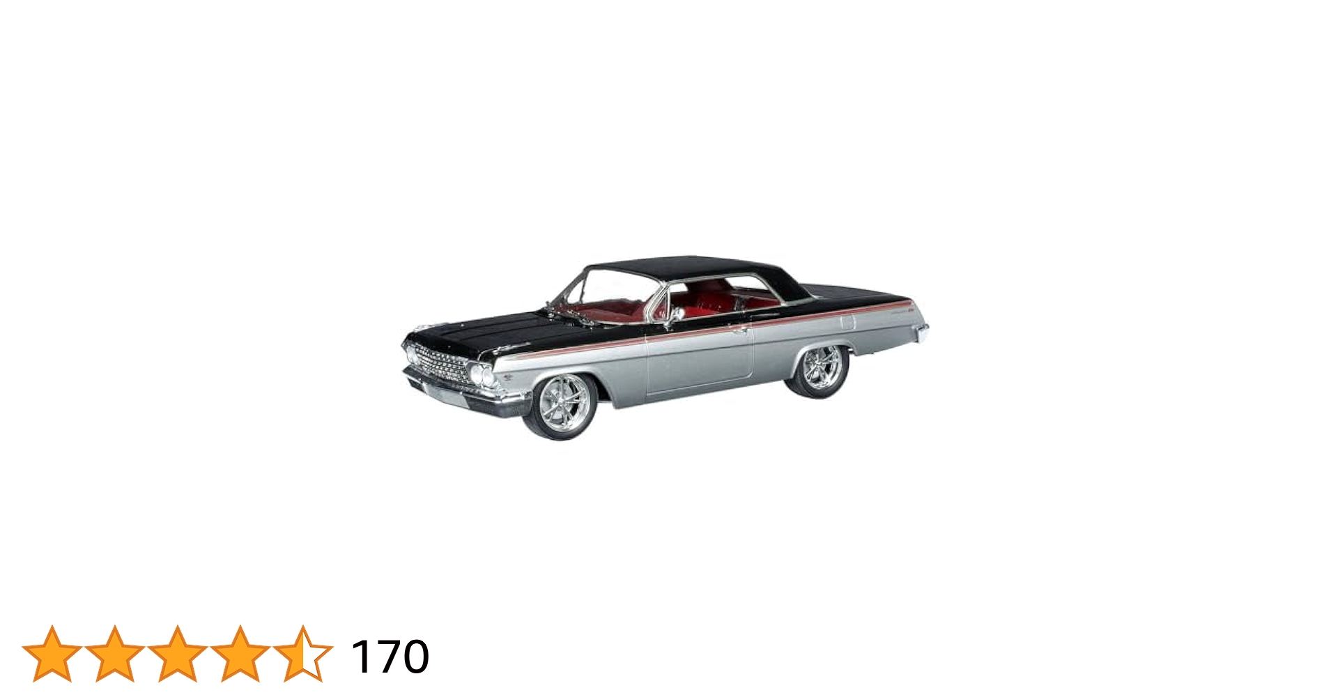 自動車 AMT 1962 Chevrolet Impala 1/25 Amazon.com: AMT 1962 Chevy Impala Convertible 1:25 Scale
