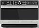 Bauknecht Supreme Chef MW 3391 SX/ 5 in 1-Multifunktionsmikrowelle/ 1000 W/ 33 L/ Heißluft 1700 W/ XXL Grill 1200 W/ Crisp Funktionen/ Dampfgaren inkl. Dampfgarbehälter