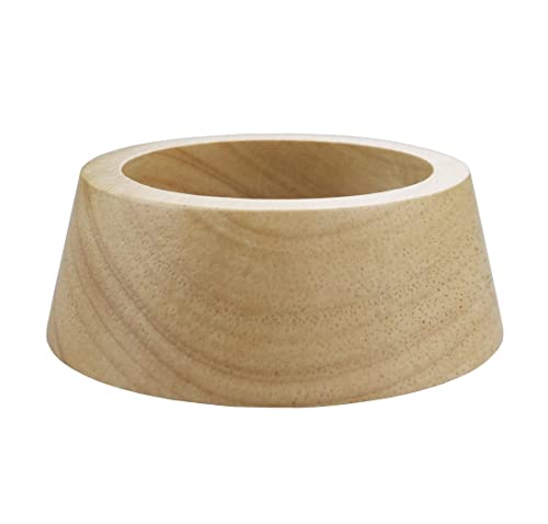 HillSpring Wood Display Stand for Basketball Football Volleyball Soccer Ball , Crystal Ball Stand Holder