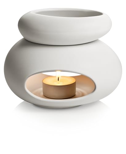 Diffuseur d'arômes Tescoma Stones blanc en céramique émaillée de taille unique