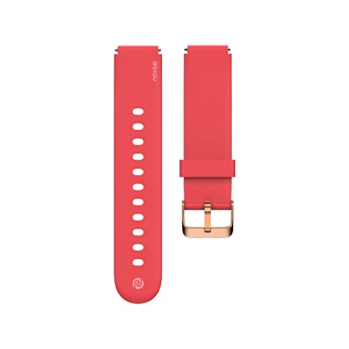 Image of Noise 22 MM Silicone Smartwatch Strap - Red - Compatible with ColorFit Ultra, ColorFit Pro 3 /Assist, ColorFit Nav /Nav+, NoiseFit Endure, NoiseFit Fusion, NoiseFit Evolve
