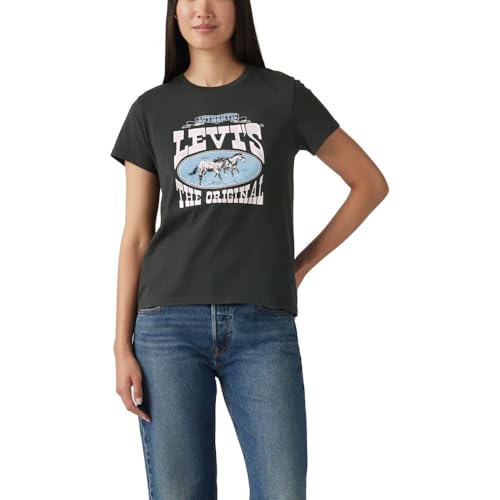 Image of Levi's Women's Perfect Crewneck Tee Shirt (Also Available in Plus)