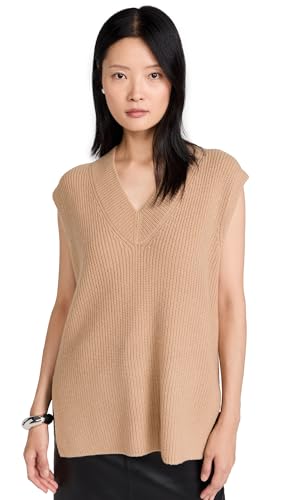 Vince Women's Ribbed V Neck Vest