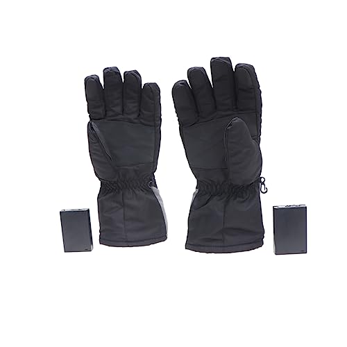 FOMIYES Electronic Heated Gloves Men's Winter Ski Gloves for Outdoor Activities