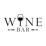 Photo Gallery bar con bicchieri di vino rosso adesivi artistici in vinile 28x62.4cm facile da installare nero Photo Gallery bar con bicchieri di vino rosso adesivi artistici in vinile 28x62.4cm facile da installare nero