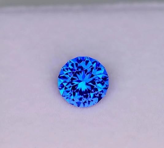 9.71 Ct Rare Natural Certified Ceylon Blue Sapphire Round Cut Loose AG Gemstone Ceylon Sapphire for Fine Jewelry and Collectors