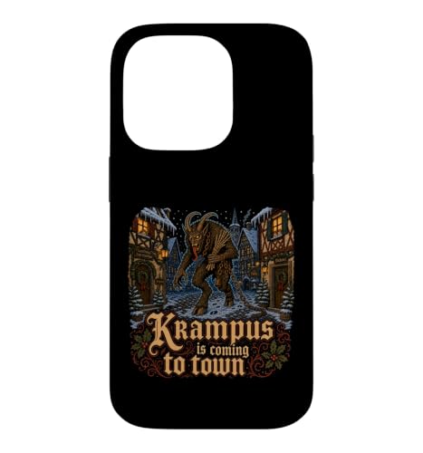Krampus T Damonischer Weihnachtsmann Kramperl Krampus Maske �X�}�z�P�[�X iPhone 14 Pro �p