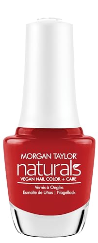 Morgan Taylor Naturals Nail Polish – Plant-Based, Vegan, Non-Toxic, Chip-Resistant, Long-Lasting,...