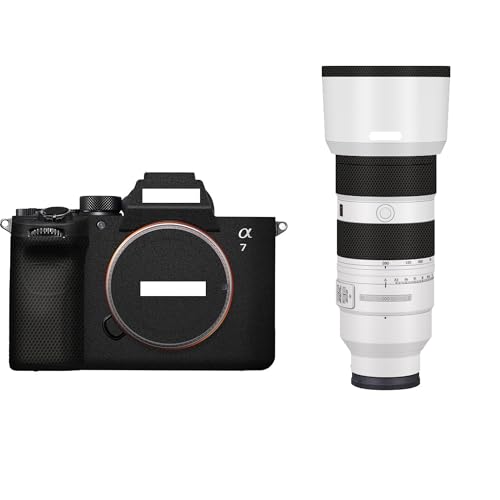 Mebont �J���������Y�ی�t�B���� Sony ��7IV/A7M4 + FE 70-200mm F2.8 GM OSS II/SEL70200GM2 �Ή� ���h�~�f�J�[���X�L�� �v���e�N�^�[���b�v(Matte White)