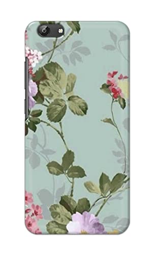 Image of Printed Hard Back Cover Case for Vivo Y69 Back Cover (Floral Painting) -1302