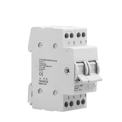 Commutateur de transfert modulaire SF 219G 40 A pour rail DIN - 4