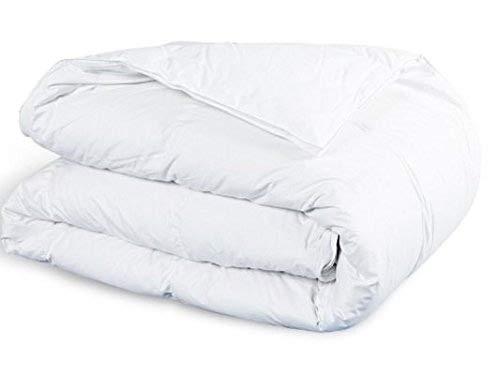 Amazinggirl edredón de Invierno - Manta para Todas Las Estaciones Manta de Verano cálida para Las Personas alérgicas edredon Blanco hipoalergénico Hecho de Microfibra Colcha