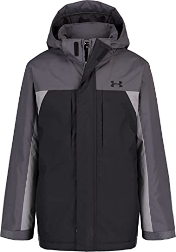 Image of Under Armour Boys' Westward 3-in-1 Jacket, Removable Quilted Liner & Hood, Windproof & Water Repellant