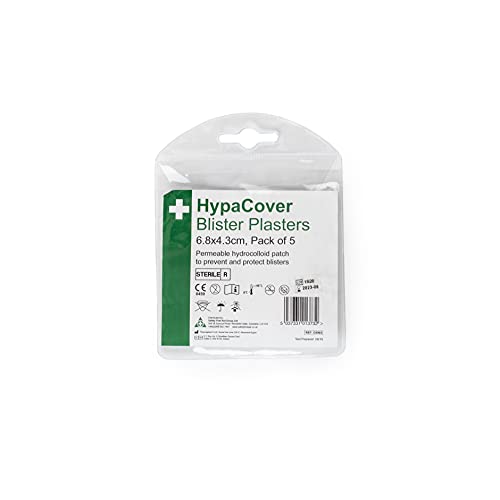 Safety First Aid Group HypaCover Blister Plasters, Pack of 5