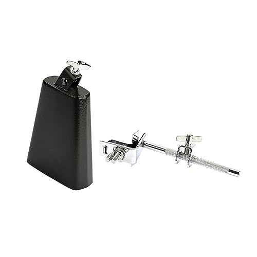 HEMOTON Drum Kit Professional Cowbell Smooth Surface Perfect for Drum Enthusiasts