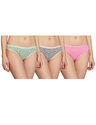 Image of Max Women's Printed Elasticated Bikini Panties - Pack of 3