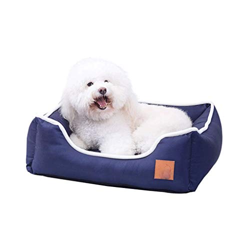 MMAWN Haustier Hundebett |Orthopädische Sofa-Stil Wohnzimmer Couch Haustierbett for Hunde ((Anker)) (60 * 48 * 18CM)
