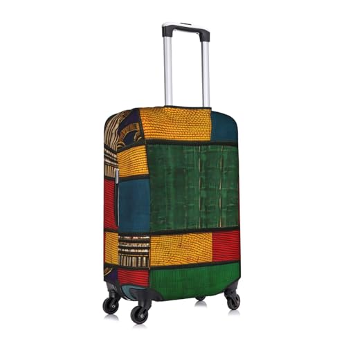 African Style Patchwork Tsa Approved Luggage Cover For 18-32 Inch Suitcases Scratch-Resistant Stretch Luggage Cover3