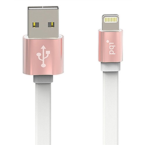 Apple Certified Metallic Lightning to Reversible USB Flat Tangle-Resistant Cable