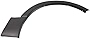 Fitrite Autoparts New Front Right Passenger Side Fender Flare For 2007-2017 Ford Expedition, Front Upper Wheel Opening Molding, Paint To Match, Made Of Plastic FO1291125 7L1Z16038APTM