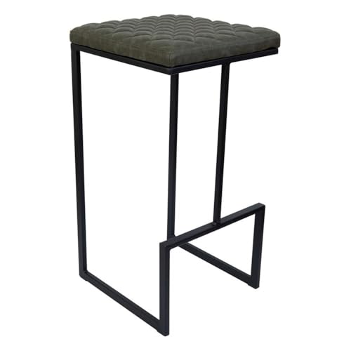 LeisureMod Counter Height Bar Stool, Modern Backless Bar Stool for
