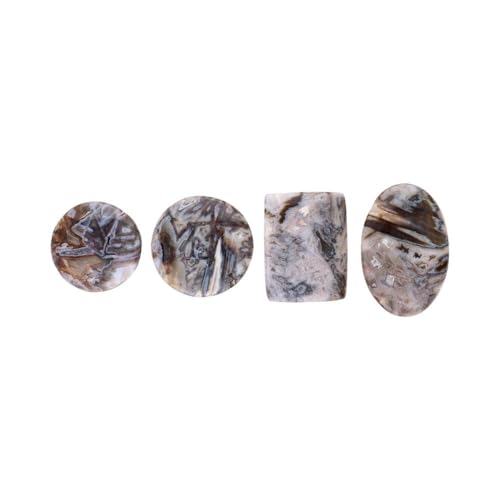 Agate en bâton Cabochon (Pack 30gr) | Pierres précieuses naturelles pour la bijouterie, l'artisanat, la décoration, les cadeaux | Pierres précieuses naturelles | Pierres de Chakra | Agate naturelle