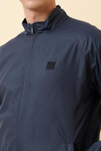 Image of Allen Solly Men's Regular Fit Solid Windcheater Jacket