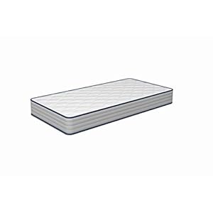 Tecnocolchón – visco-elastisch babymatras, 60 x120 cm en 12 cm, omkeerbaar voor de zomer – winter, grote zachtheid…