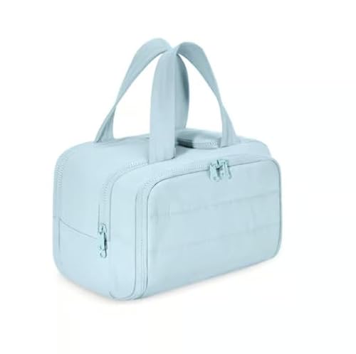 4-in-1防水トラベルトイレトリーバッグウェットドライ分離、大容量化粧品オーガナイザー、ジム旅行用の洗濯機洗浄 1* C