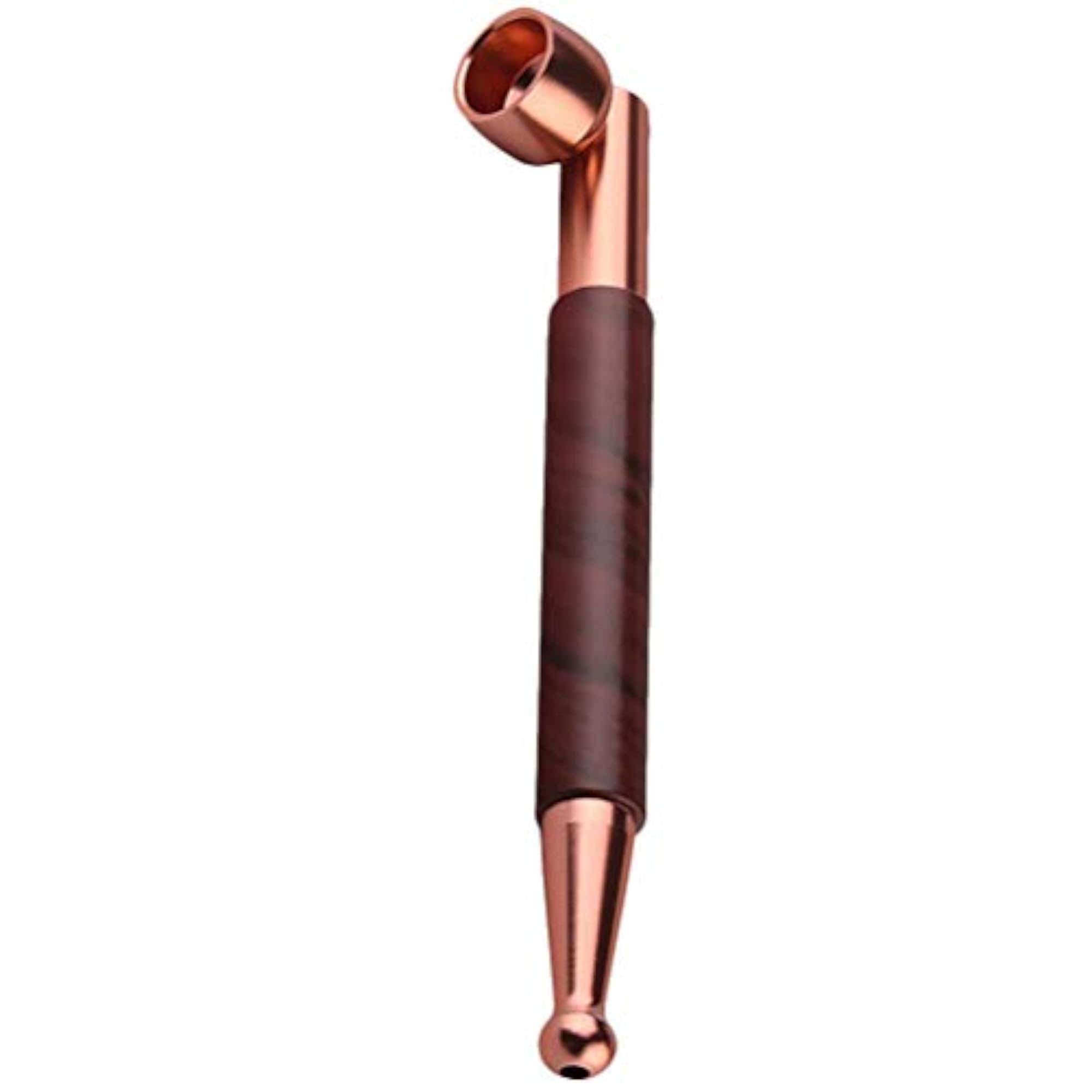 Mini Copper Practical Dry Smoke Rod Tobacco Pipe