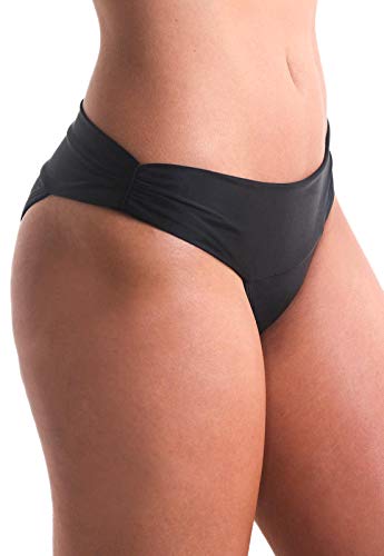 Calcinha Biquíni Avulso Cós Alto Orquídea - Preto - P