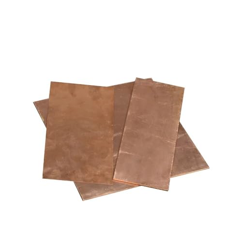 Placa de chapa de bronce 100 x 200 x 0.5 mm miniatura 3